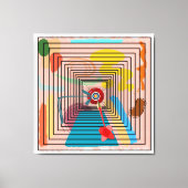 Bullseye Canvas Afdruk (Voorkant)