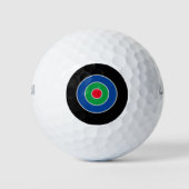 Bullseye Custom Wilson Ultra 500 Golfballen (Voorkant)