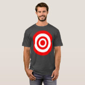 Bullseye Dart Board Dartboard Target T-shirt (Voorkant volledig)