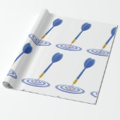 Bullseye Dart Cadeaupapier (Uitgerold)