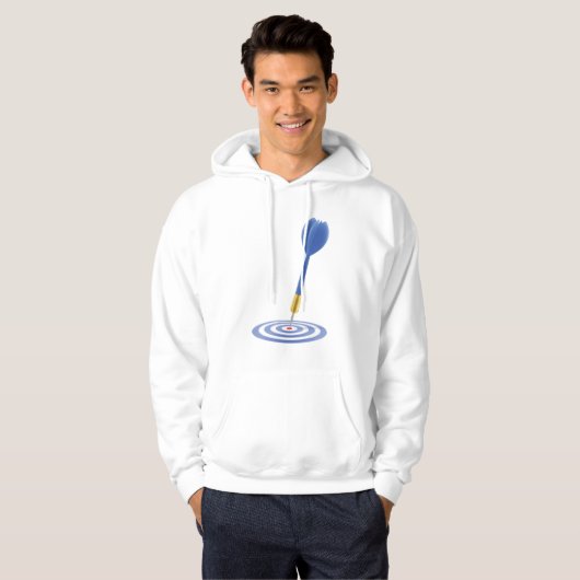 Bullseye Dart Hoodie (Voorkant volledig)