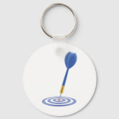 Bullseye Dart Sleutelhanger (Achterkant)