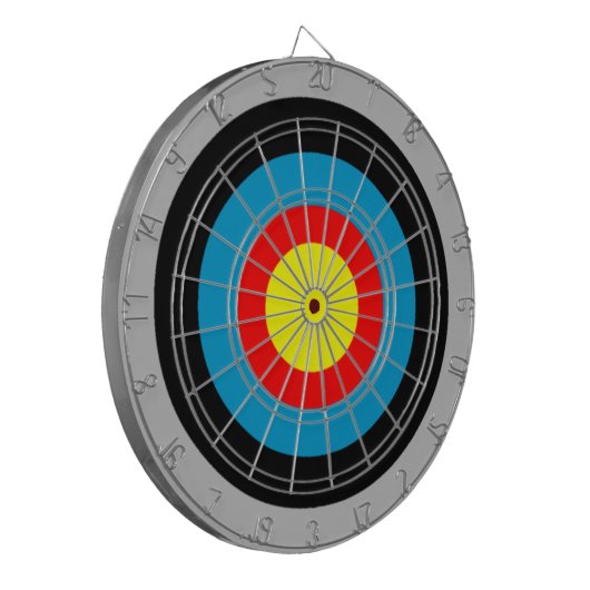 Bullseye Dartbord (Voorkant Links)