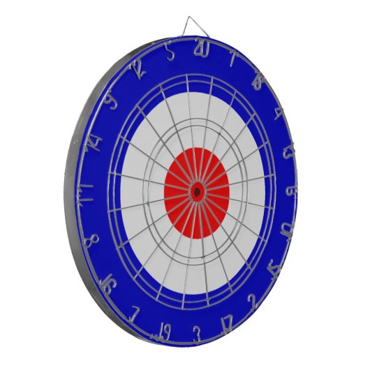 Bullseye Dartbord (Voorkant Links)