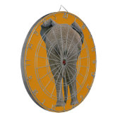 Bullseye de Bull Elephant's Butt! Dartbord (Voorkant Links)