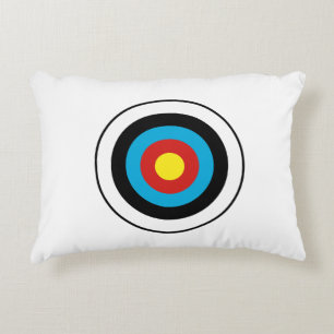 Bullseye-doelontwerp Accent Kussen