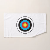Bullseye-doelontwerp Bad Handdoek (Handdoek)