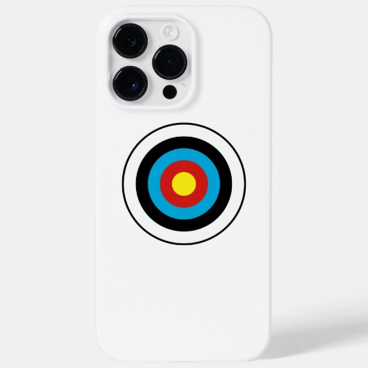 Bullseye-doelontwerp Case-Mate iPhone Case (Achterkant)