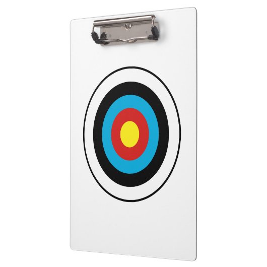 Bullseye-doelontwerp Klembord (Links)