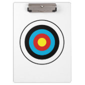 Bullseye-doelontwerp Klembord (Voorkant)