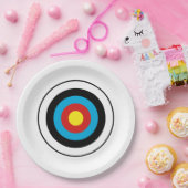 Bullseye-doelontwerp Papieren Bordje (Feest)