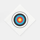 Bullseye-doelontwerp Servet (Hoek)