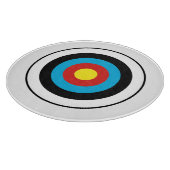 Bullseye-doelontwerp Snijplank (Hoek)