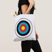 Bullseye-doelontwerp Tote Bag (Dichtbij)