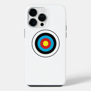 Bullseye doelwit ontwerp iPhone 14 pro max hoesje