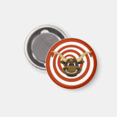 Bullseye en doel magneetschijf magneet (Voorkant / Achterkant)