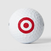 Bullseye Golfballen (Voorkant)
