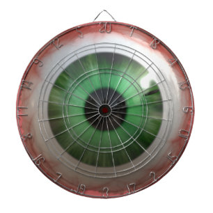 BULLSEYE Grappig, Freaky Groen Oogbal Dartboard Dartbord