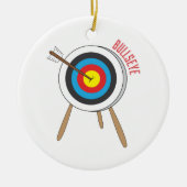 Bullseye Keramisch Ornament (Voorkant)