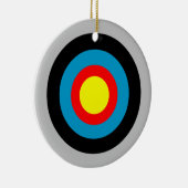 Bullseye Keramisch Ornament (Rechts)