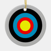 Bullseye Keramisch Ornament (Voorkant)