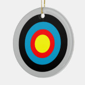 Bullseye Keramisch Ornament (Links)