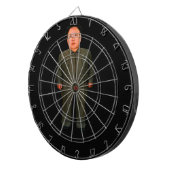 Bullseye. Kim John Il of is het Kim Jong Un? Dartbord (Voorkant Rechts)