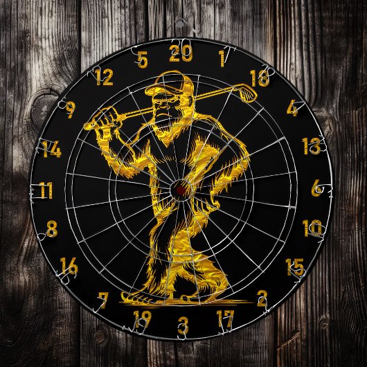 Bullseye of buste: Bigfoot-stijl Dartbord