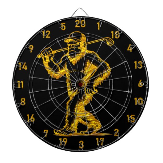 Bullseye of buste: Bigfoot-stijl Dartbord (Voorkant)