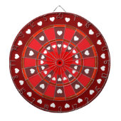 Bullseye of the Heart Dartbord (Voorkant)