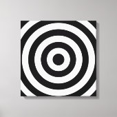 Bullseye-ontwerp Canvas Afdruk (Voorkant)