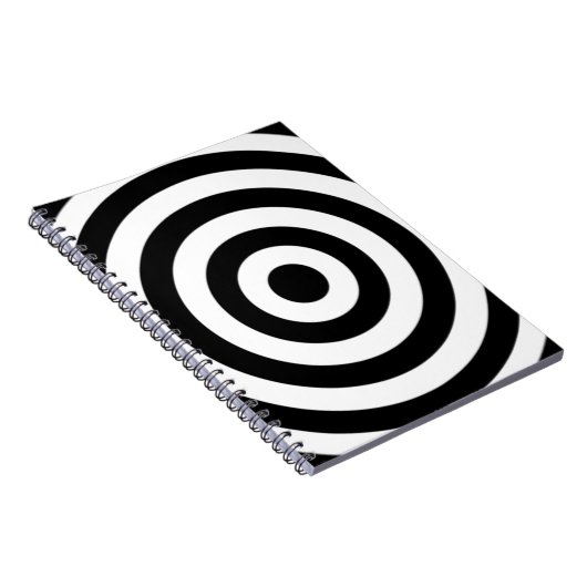 Bullseye-ontwerp Notitieboek (Rechterzijde)