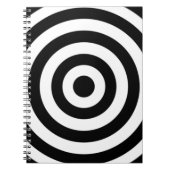 Bullseye-ontwerp Notitieboek (Voorkant)