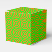 Bullseye-ORANJE-NEON-Sq FAVOR BOXES Bedankdoosjes (Voorkant Zijde)