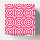 Bullseye-PINK-Sq FAVOR BOXES Bedankdoosjes (Bovenkant)