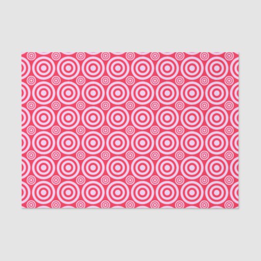 Bullseye-PINK-TISSUE WRAP PAPIER (Voorkant)