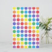 Bullseye Rainbow Stationery (Staand voorkant)