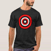 BullsEYE Red Black White T-shirt (Voorkant)