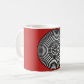 Bullseye Red Koffiemok (Voorkant links)