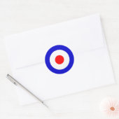 Bullseye Ronde Sticker (Envelop)
