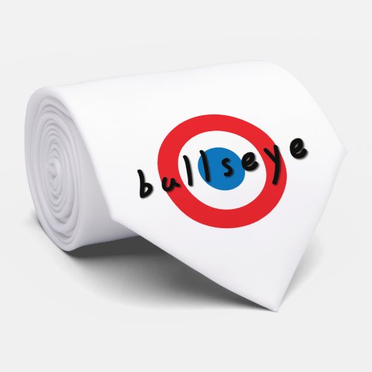bullseye stropdas (Opgerold)