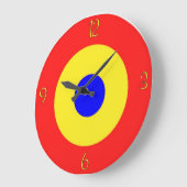 Bullseye Target Grote Klok (Hoek)