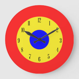 Bullseye Target Grote Klok