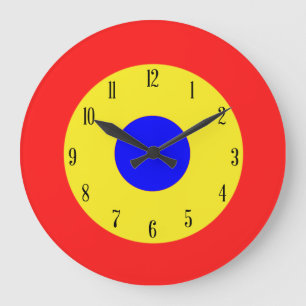 Bullseye Target Grote Klok