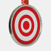 Bullseye Target Metalen Ornament (Rechts)