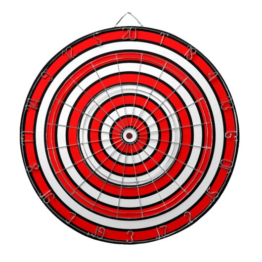 Bullseye Target Praktijk - Darboard Dartbord (Voorkant)
