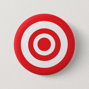 Bullseye Target Ronde Button 5,7 Cm