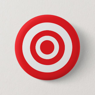 Bullseye Target Ronde Button 5,7 Cm