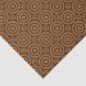 Bullseye-TWO TONED BROWN-WEEKPAPIER Tissuepapier (Detail)