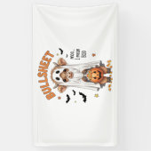 Bullsheet Highland Koe Funny Ghost Spandoek (Verticaal)